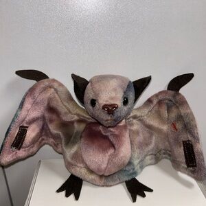 Beanie Baby tie dye Batty